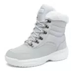 DANNTO Winterstiefel Damen - Gefütterte Wanderschuhe für den Winter