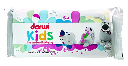 Darwi DA0851000000C - Modelliermasse für Kinder - Lufttrocknend und gebrauchsfertig