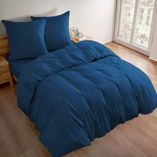 Deconovo Bettwäsche Set Superweiche Umweltfreundliche Bettbezüge für Schlafzimmer
