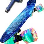 Deleven Skateboard mit LED-Rollen und ABEC 7 Lager für Anfänger und Kinder