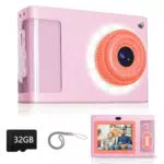 ARNSSIEN Digitalkamera 1080P für Kinder, 40MP, 2,4 LCD, 8-fach Zoom