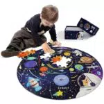 DIGOBAY Kinderpuzzle Weltraumplaneten für Kinder von 3–8 Jahren
