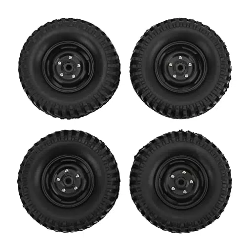 Dilwe RC Gummireifen Set für SCX10 90046, MST und REDCAT GN8 1/10 Crawler