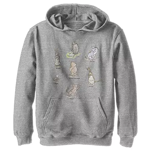 Disney Winnie The Pooh Hoodie Poster YTH