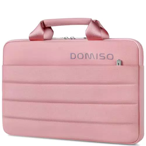 DOMISO Laptoptasche 15,6 Zoll wasserdicht für MacBook, Dell, HP, Lenovo