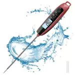 DOQAUS Fleischthermometer Digital mit 3s Sofortauslesung und IPX6 Wasserschutz