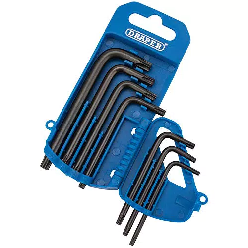 Draper TX8TP/7/B TORX Sicherheitsschlüssel Set