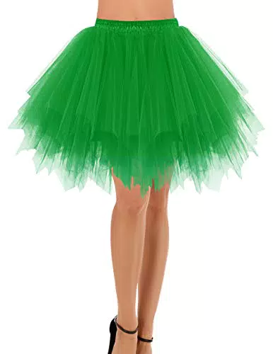 DRESSTELLS Karneval Kostüm Tüllrock Fasching Cosplay Ballett Tanzkleid Petticoat
