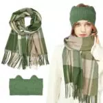 DTYGUIXE Damen Winterschal mit Fransen – Weicher Modeschal für Herbst und Winter