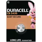 Duraell CR2430 Lithium-Knopfzelle 3V – Hochleistungsbatterie für vielseitige Anwendungen