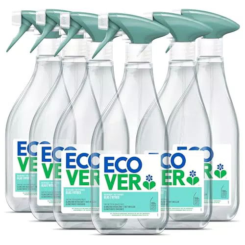 Ecover Glasreiniger mit Grüner Tee & Grapefruit – Biologisch abbaubare Formel
