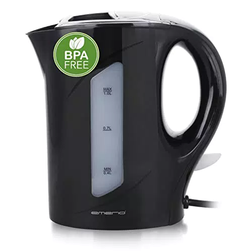 Emerio WK-119988 Glas Wasserkocher, 1.7 Liter, 2200 Watt