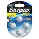 Energizer E301319200 Spezialbatterie / Lithium CR-Typ 2032 4 Stück Chrom