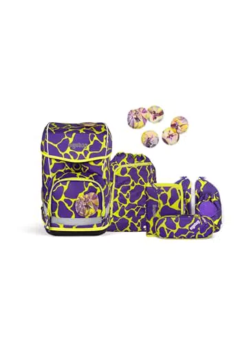 ergobag Cubo Light Set - Ergonomischer Schulrucksack für Kinder