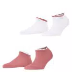 ESPRIT Damen Sneakersocken Romantic Multipack kurz einfarbig