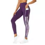Evievit High Waist Sport Leggings Damen - Sporthose mit Taschen für Fitness und Lauftraining