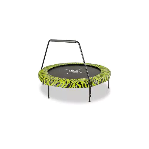 EXIT Toys Tiggy Junior Trampolin mit Stange für Kleinkinder – Innen- und Außenbereich
