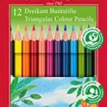 Faber-Castell 116512 Buntstifte Dreikantform im Kartonetui