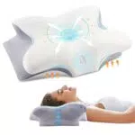 FAIORD Ergonomisches Seitenschläferkissen aus Memory-Schaum für optimalen Schlaf