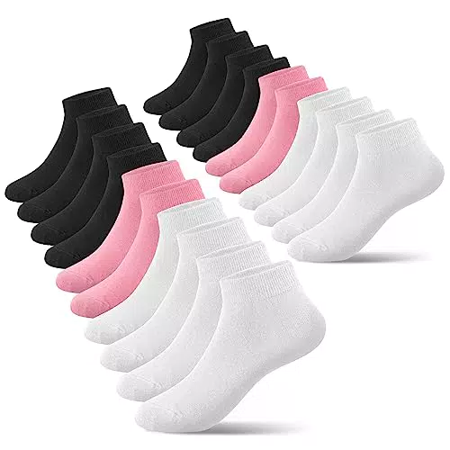 Falechay Sneaker Socken für Kinder - Bequeme Baumwollfüßlinge für Jungen und Mädchen