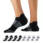 Falechay Kurze Sneaker Socken für Herren und Damen – Atmungsaktive Sportsocken