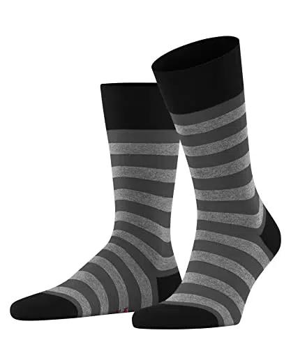 FALKE Herren Socken Sensitive Mapped Line aus Baumwolle mit Komfortbund