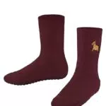 FALKE Catspads K HP Unisex Kinder Hausschuh-Socken rutschhemmend aus Baumwolle