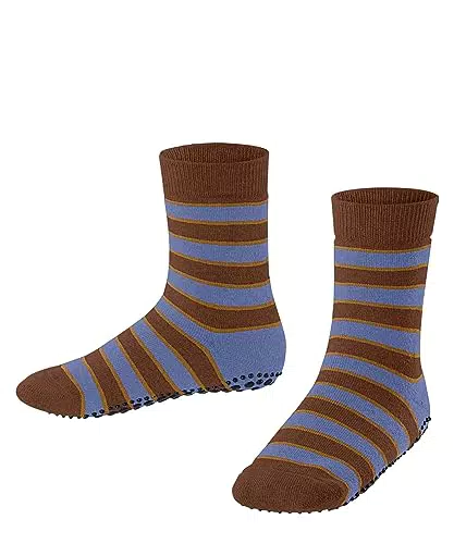 FALKE Unisex Kinder Stoppersocken Simple Stripes K HP Baumwolle