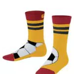 FALKE Kinder Socken Active Soccer K – Dünn, Atmungsaktiv, Gemustert