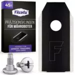 Filzada® Ersatzmesser für Husqvarna Mähroboter, Gardena Sileno & Yard Force