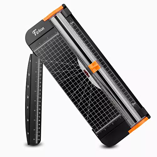 Firbon A4 Papierschneider Titan mit automatischem Sicherheitsschutz und Seitenlineal