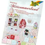 Folia Motivblock Mittsommerland, 24 x 34 cm, für kreative Bastelarbeiten