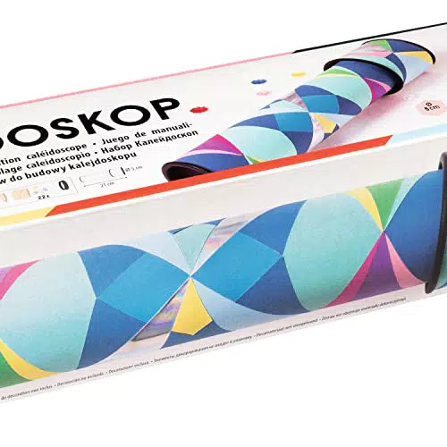 Folia 977 Kaleidoskop Bastel Set – Kreatives Bastelvergnügen für Jung und Alt
