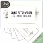 snaPmee Fotospiel Hochzeit XXL - Original Hochzeitsspiel für Gäste & Brautpaar