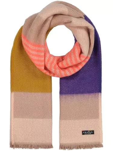 FRAAS Cashmink Schal - Weicher als Kaschmir - Stola mit Streifen-Design für Damen