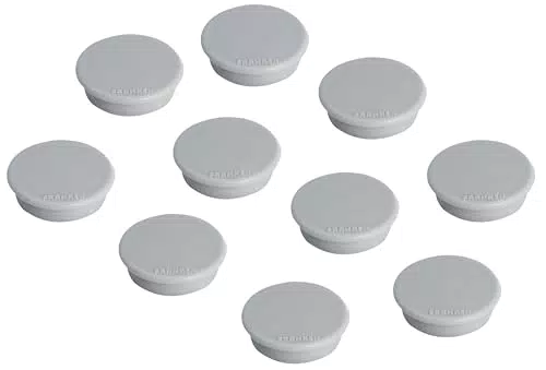 FRANKEN Magnete, Haftmagnete, rund, 24 mm, 10 Stück