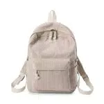 Freizeitrucksack Mädchen - Cord Schulrucksack Unisex für Universität und Freizeit