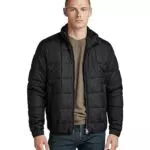 G-STAR RAW Herren Meefic quilted jkt, Schwarz