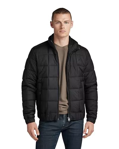 G-STAR RAW Herren Meefic quilted jkt, Schwarz