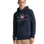 Gant Herren Reg Archive Shield Hoodie Kapuzenpullover