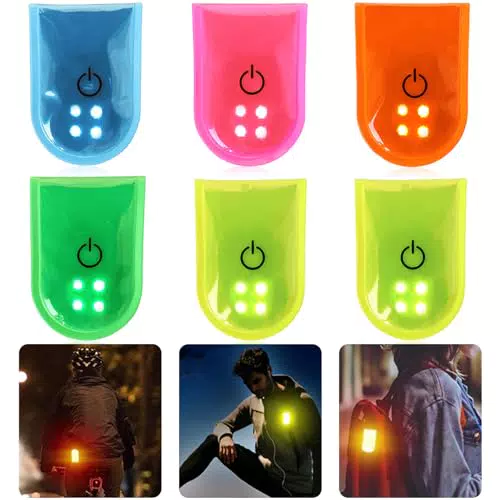 GAOUTO LED Clip Blinklicht für Kinder – Sicherheitslicht für Schulranzen und Rucksack