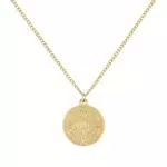 GD GOOD.designs Piraten Kette Damen mit Kompass Anhänger aus 316L Edelstahl