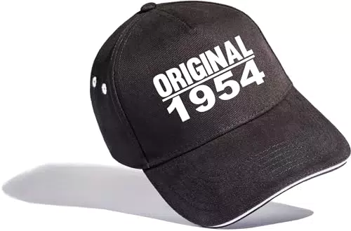 Opa Geschenk: Original 1954 Baseballkappe zum 70. Geburtstag