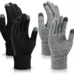 Generisch Thermo Strickhandschuhe für Herren und Damen - Touchscreen-fähig