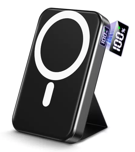 Gxorul Power Bank mit Magsafe, PD 22.5W, kabelloses Laden für iPhone 16-12