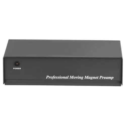 Hama Stereo Phono-Vorverstärker PA 506 für Plattenspieler mit Netzadapter