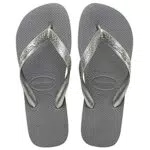Havaianas Mädchen Top Tiras Flip flops, Stahlgrau