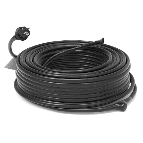 HEATIT JHSF Selbstregulierendes Heizkabel mit Thermostat für Wasserleitungen