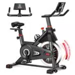 DMASUN Ergometer Heimtrainer mit Magnetischem Widerstand und LCD Display
