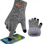 HIYATO Winterhandschuhe für Herren und Damen, Touchscreen, Fleece-Innenfutter
